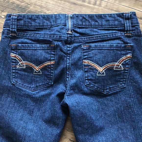 Seductions dark stretch bootcut jeans - Picture 11 of 12